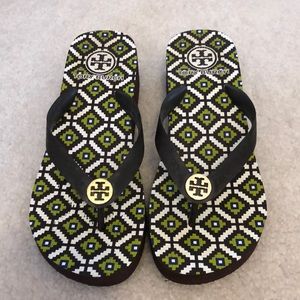 Tory Burch Wedge Flip Flop Sandals